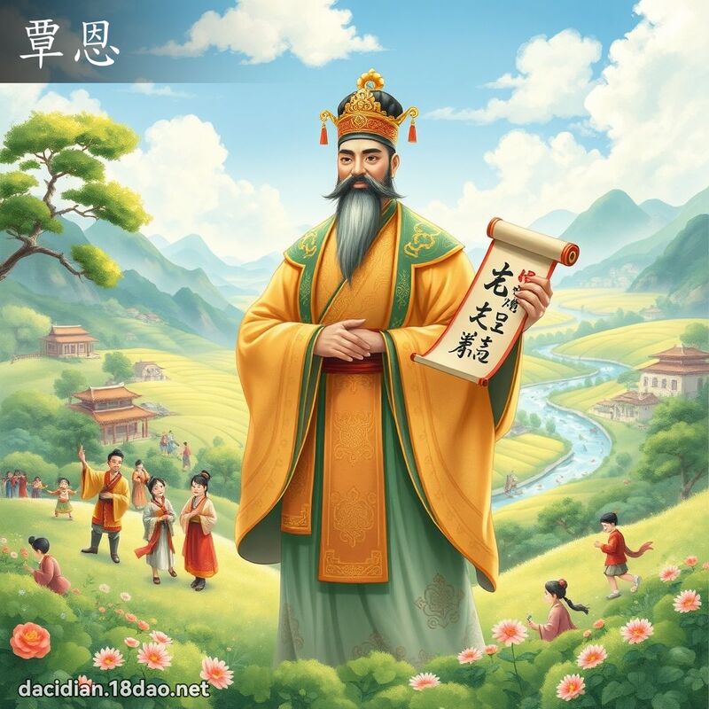 覃恩 - 國語大辭典配圖