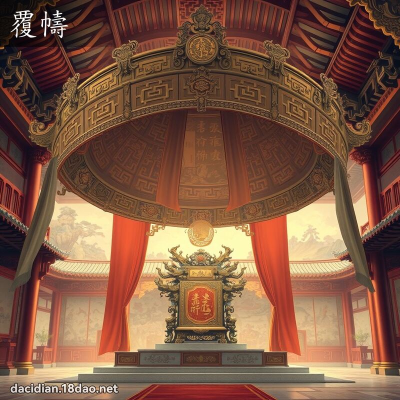 覆幬 - 國語大辭典配圖