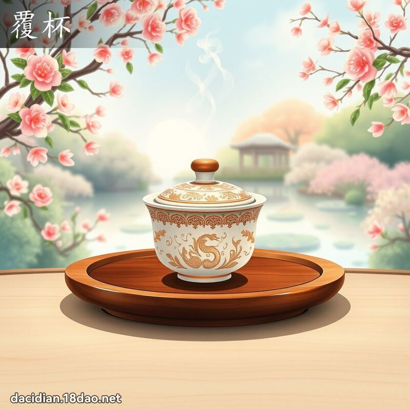 覆杯 - 國語大辭典配圖