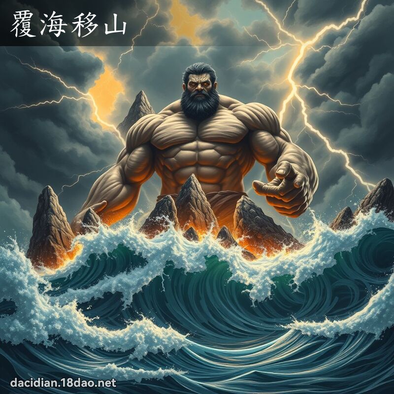 覆海移山 - 國語大辭典配圖