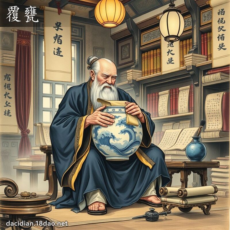 覆甕 - 國語大辭典配圖