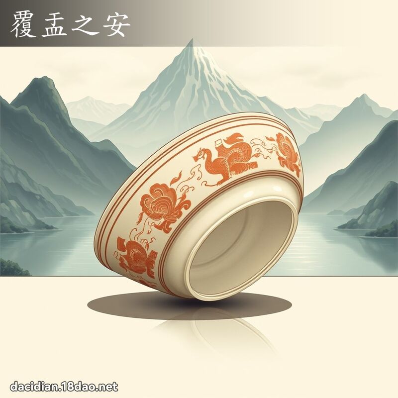 覆盂之安 - 国语大辞典配图