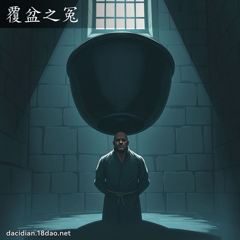 覆盆之冤 - 國語大辭典配圖