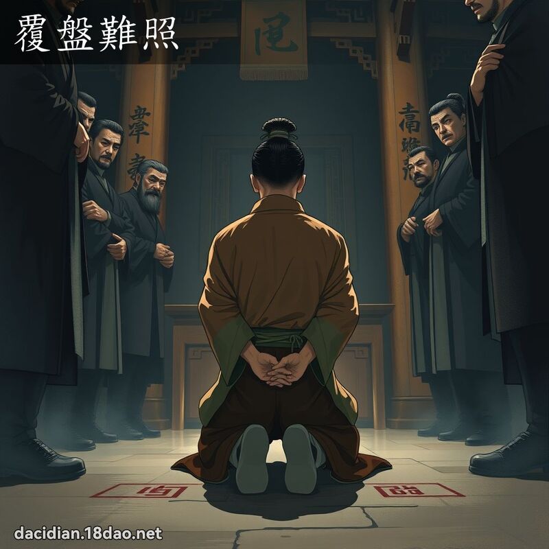 覆盤難照 - 國語大辭典配圖