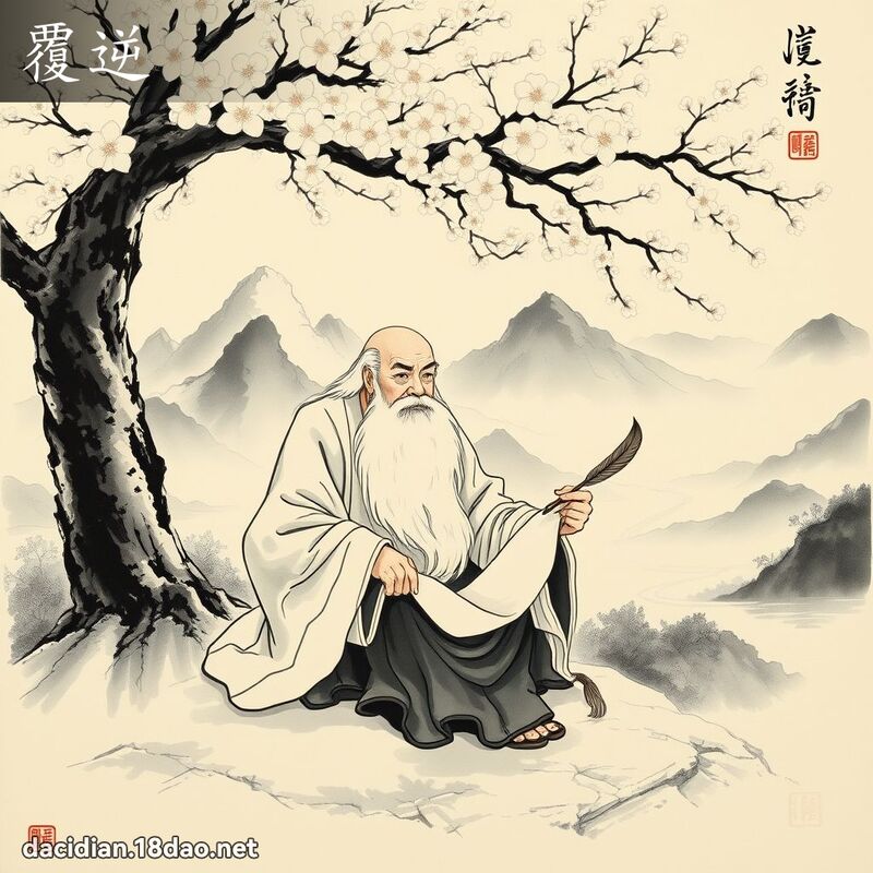 覆逆 - 國語大辭典配圖