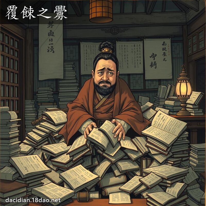 覆餗之衅 - 国语大辞典配图