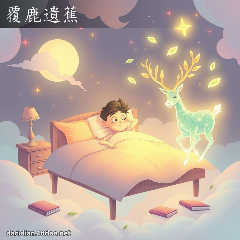 覆鹿遺蕉 - 國語大辭典配圖