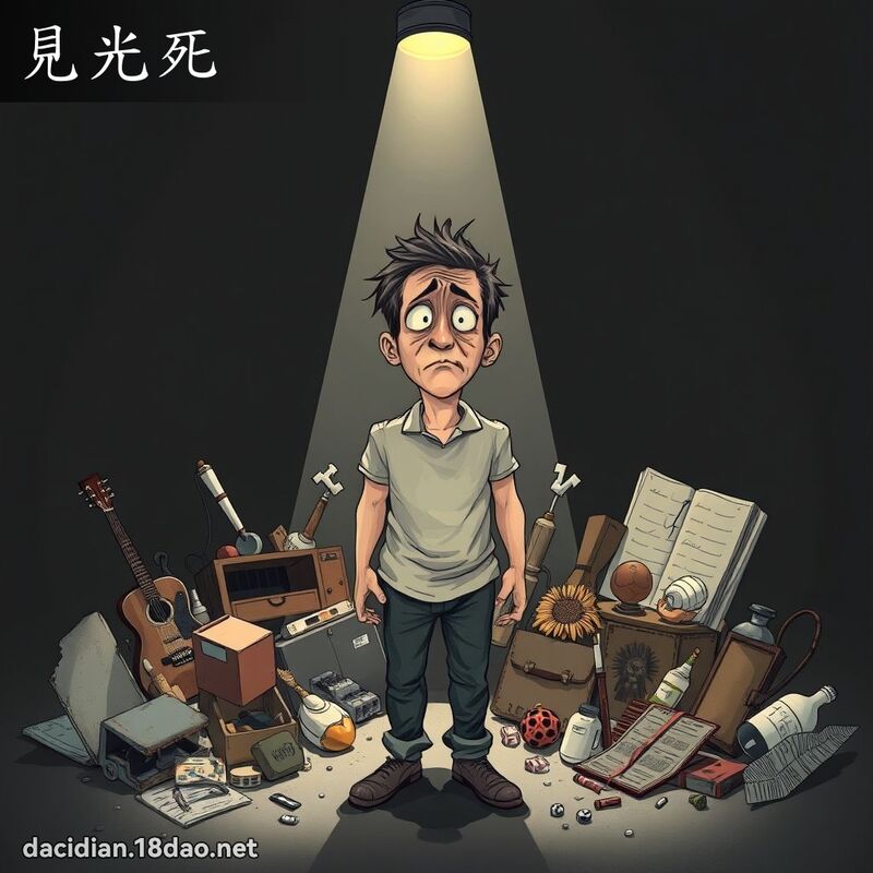 见光死 - 国语大辞典配图
