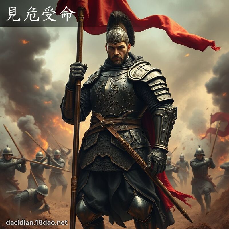见危受命 - 国语大辞典配图