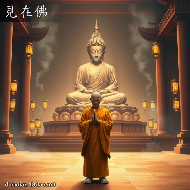 见在佛 - 国语大辞典配图