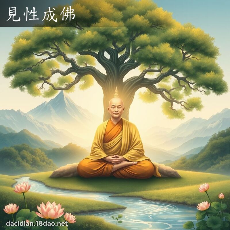 見性成佛 - 國語大辭典配圖