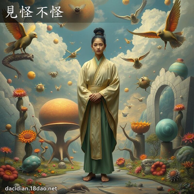 見怪不怪 - 國語大辭典配圖