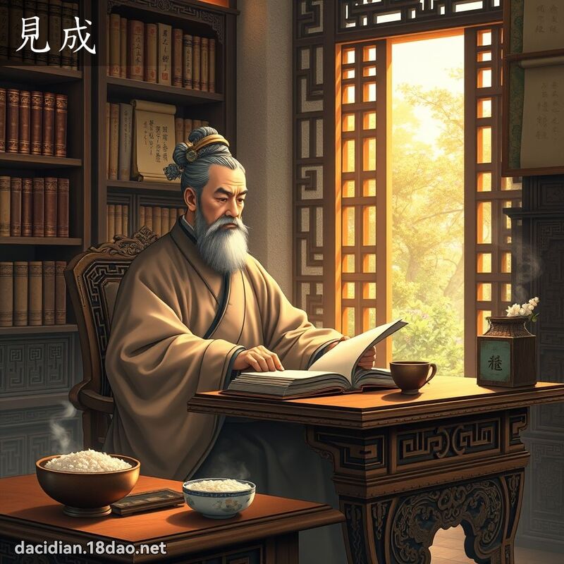 见成 - 国语大辞典配图