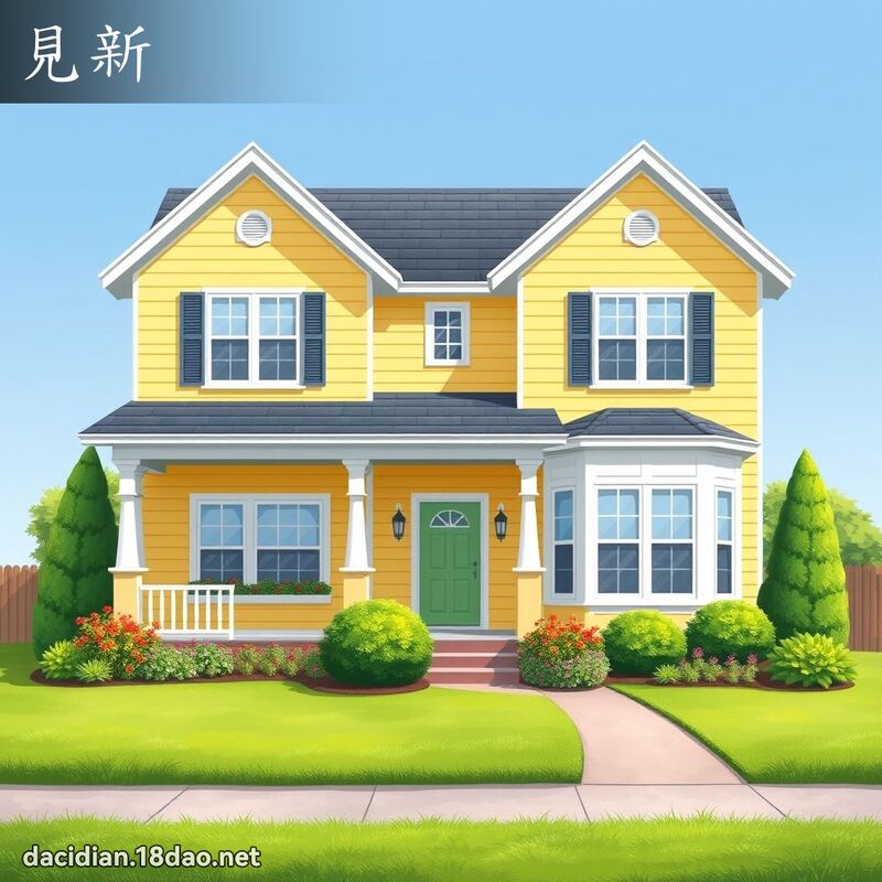 見新 - 國語大辭典配圖