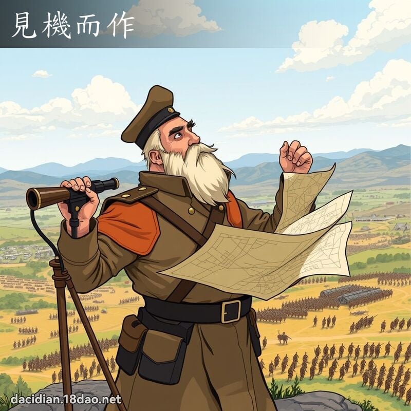 見機而作 - 國語大辭典配圖
