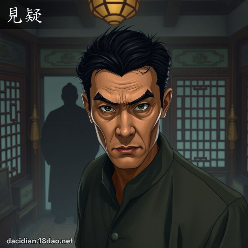 見疑 - 國語大辭典配圖