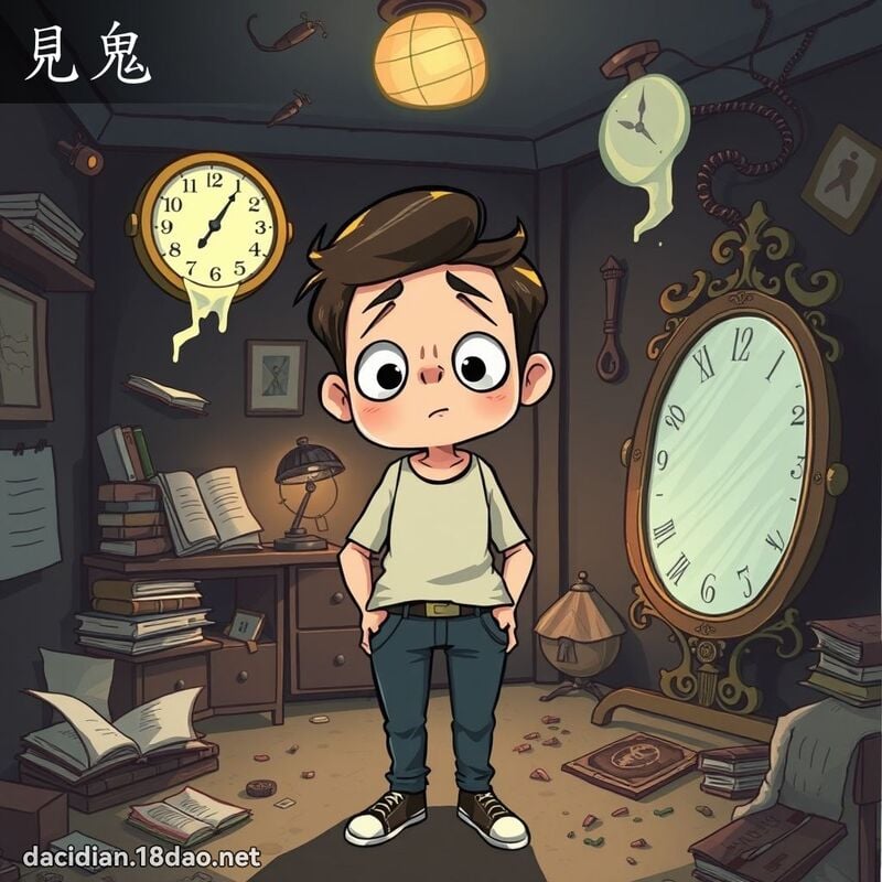 見鬼 - 國語大辭典配圖