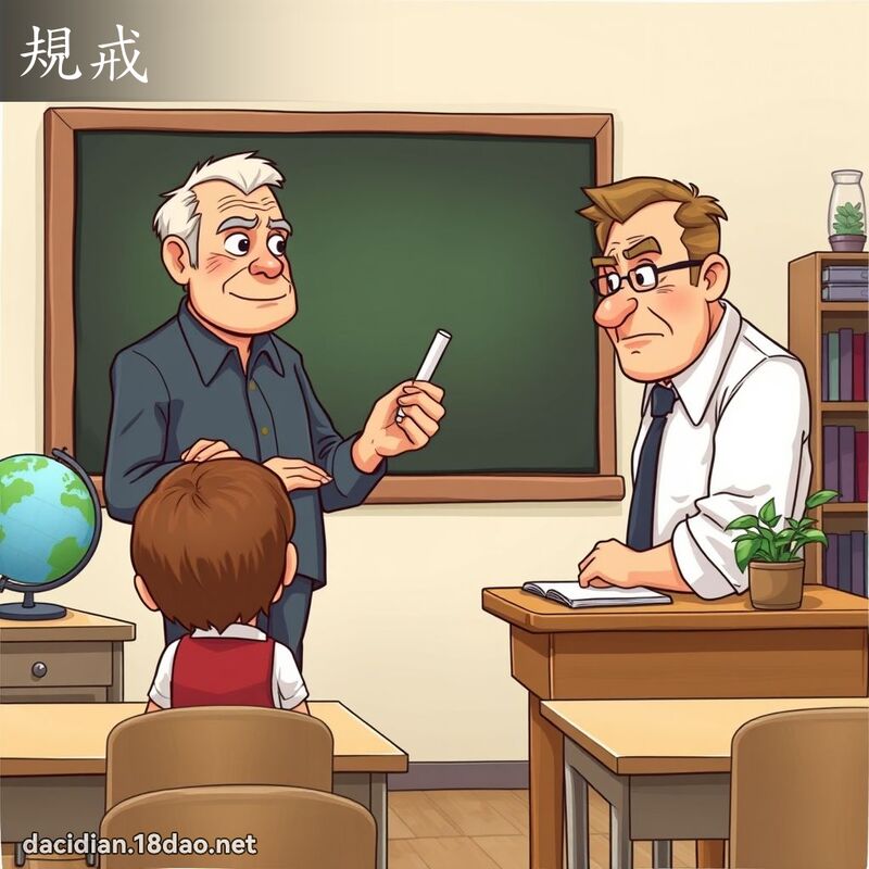 規戒 - 國語大辭典配圖