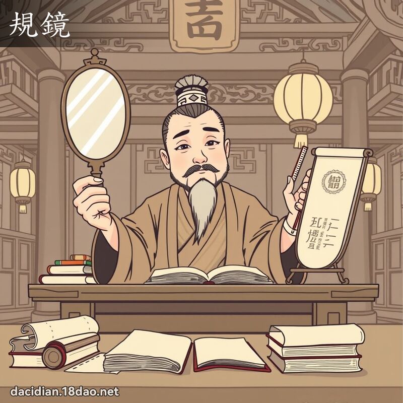 规镜 - 国语大辞典配图