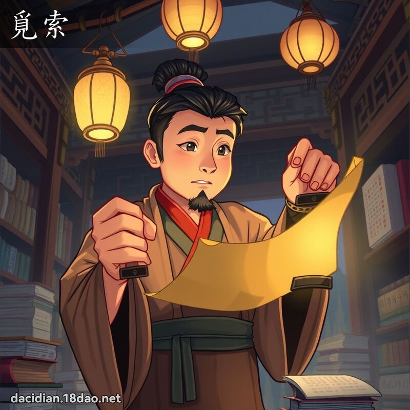 觅索 - 国语大辞典配图