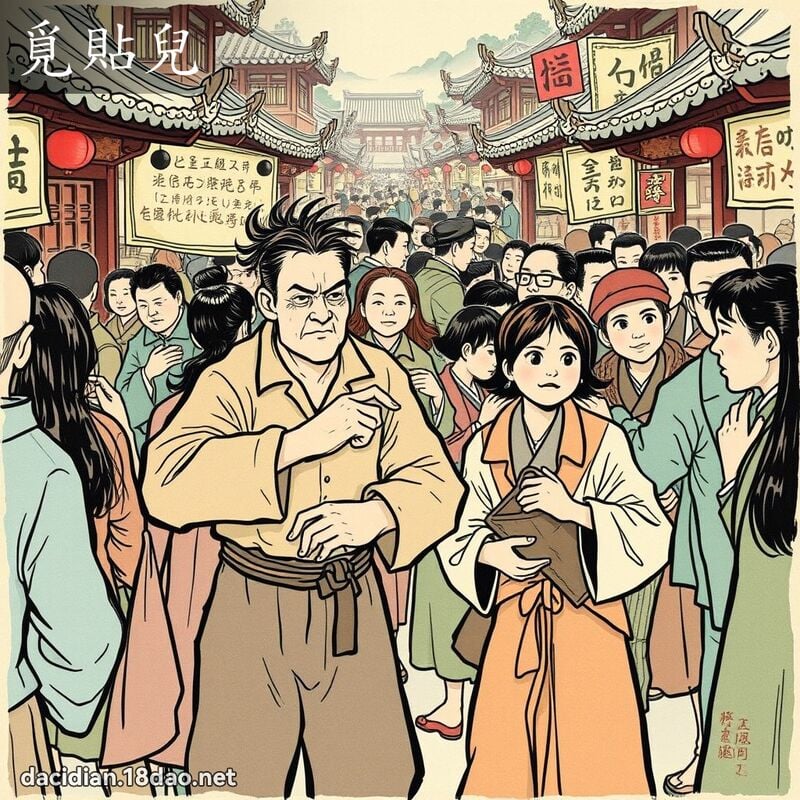 觅贴儿 - 国语大辞典配图