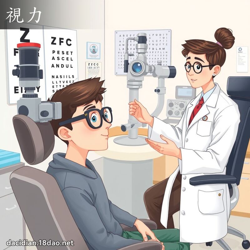 视力 - 国语大辞典配图