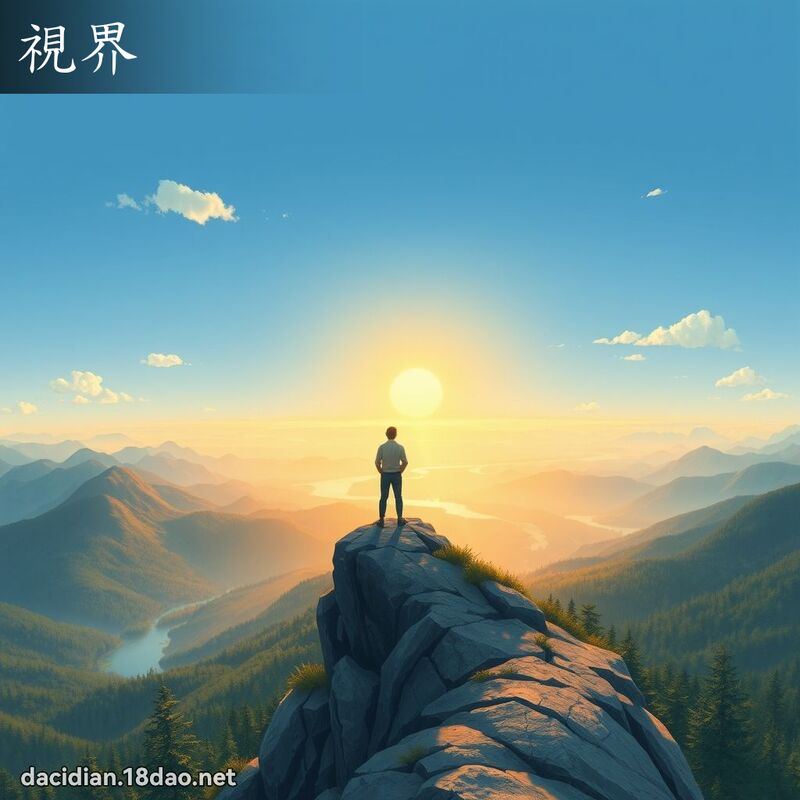 視界 - 國語大辭典配圖
