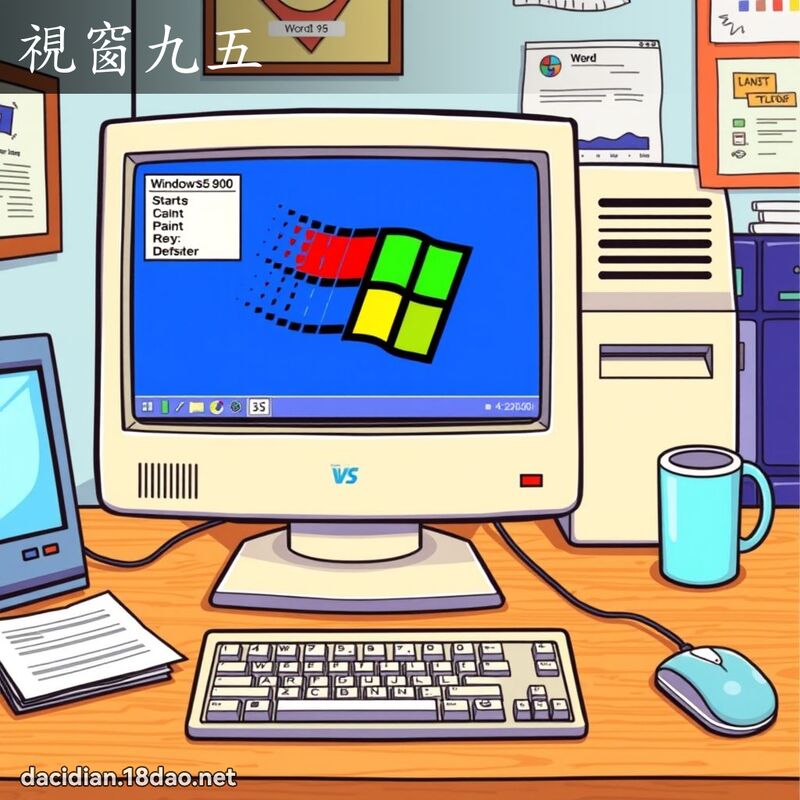 视窗九五 - 国语大辞典配图