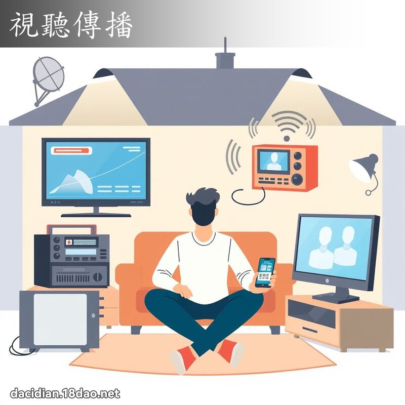 视听传播 - 国语大辞典配图