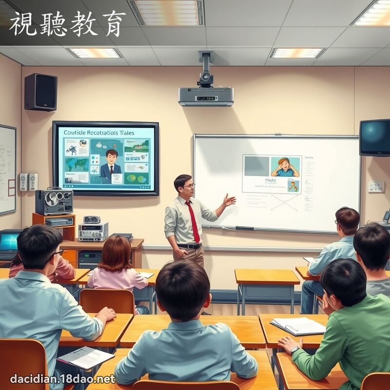 视听教育 - 国语大辞典配图