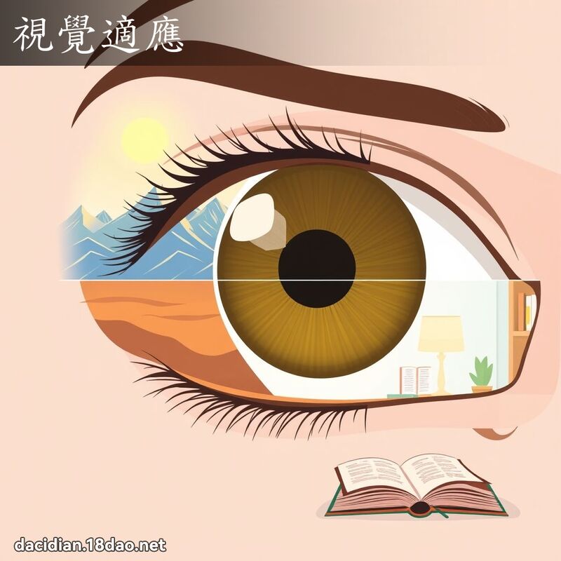 视觉適应 - 国语大辞典配图