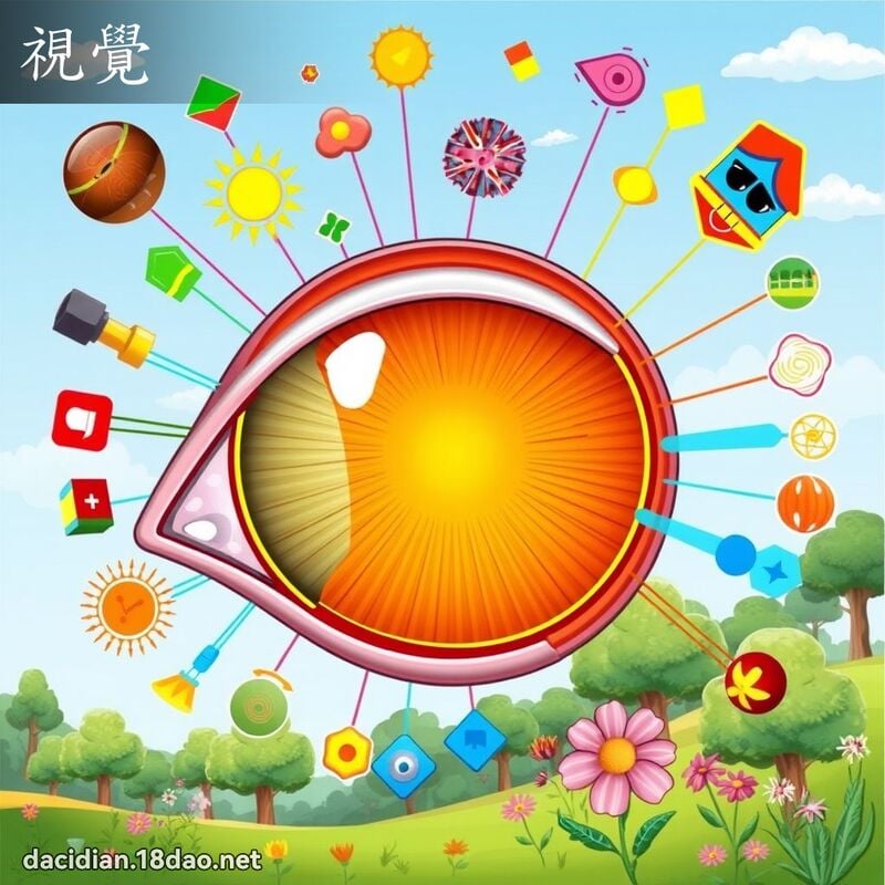 视觉 - 国语大辞典配图
