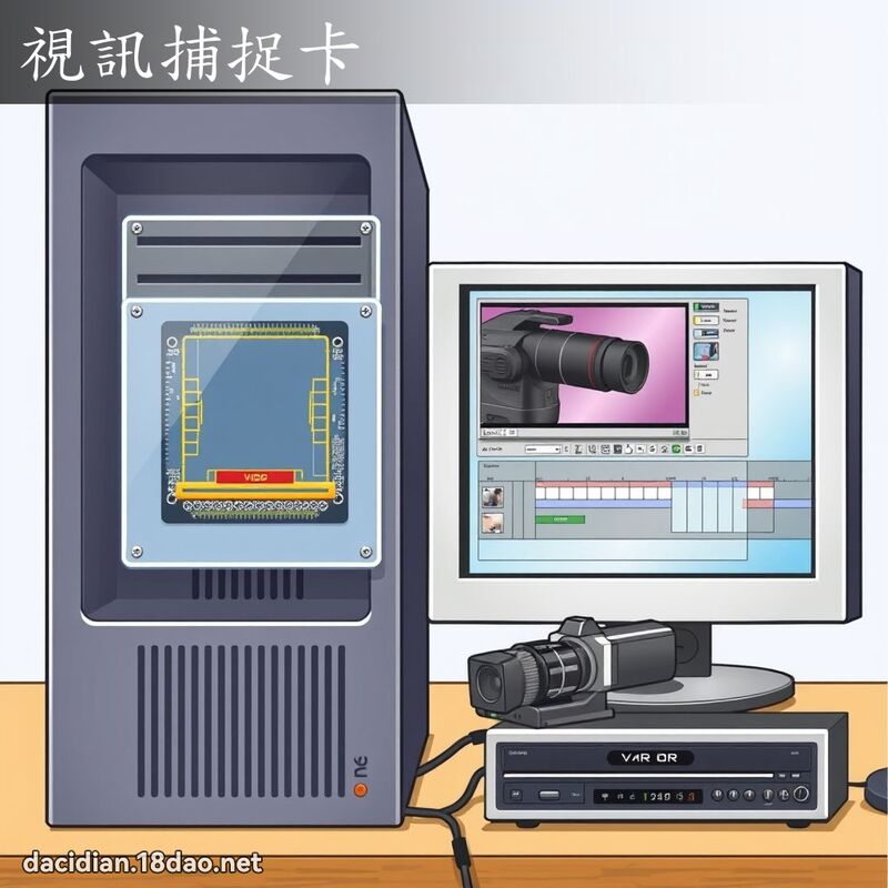 视讯捕捉卡 - 国语大辞典配图
