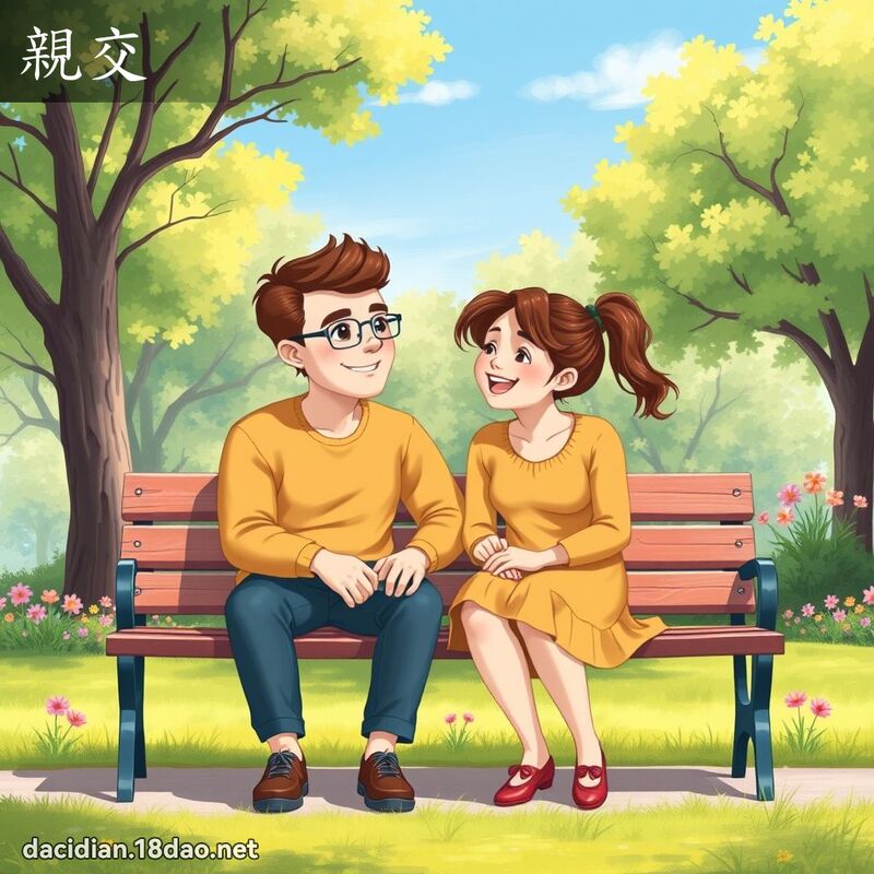 親交 - 國語大辭典配圖