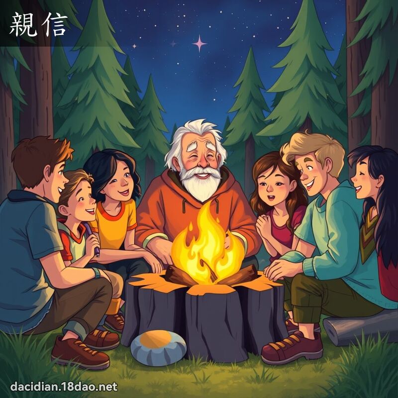 親信 - 國語大辭典配圖