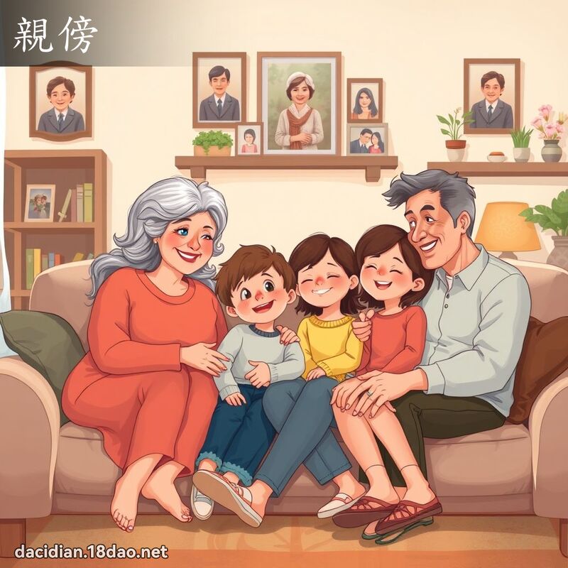 親傍 - 國語大辭典配圖