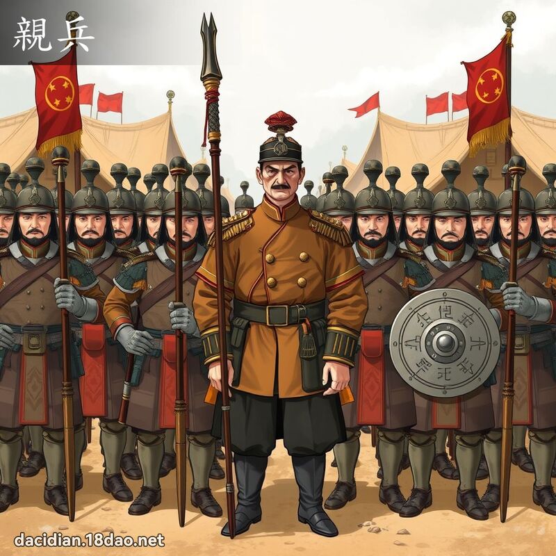 親兵 - 國語大辭典配圖