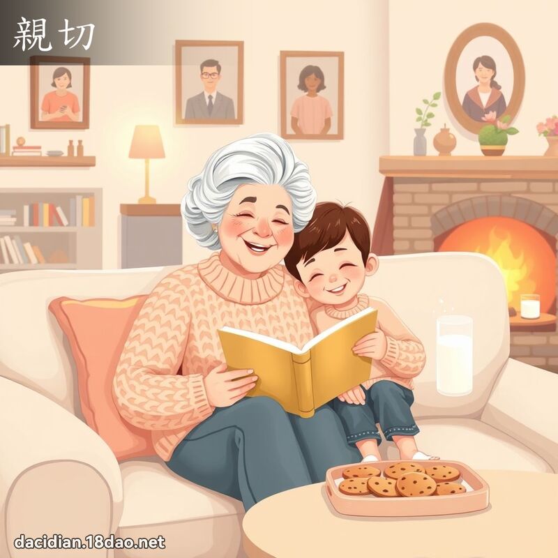 親切 - 國語大辭典配圖