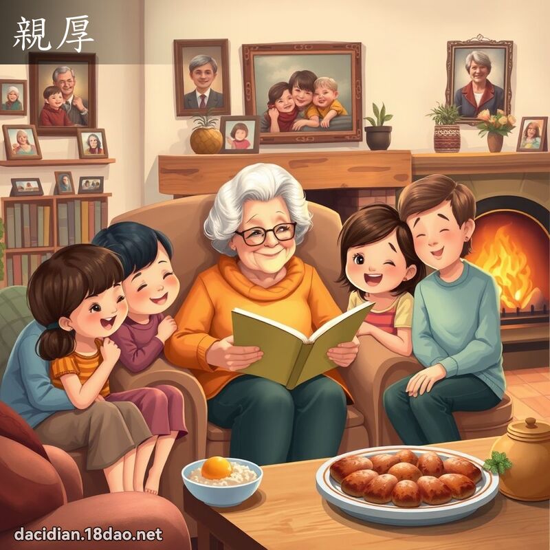 親厚 - 國語大辭典配圖