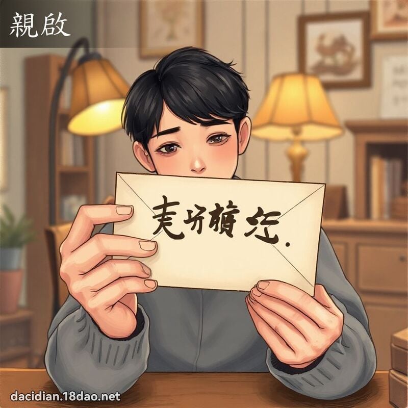 親啟 - 國語大辭典配圖