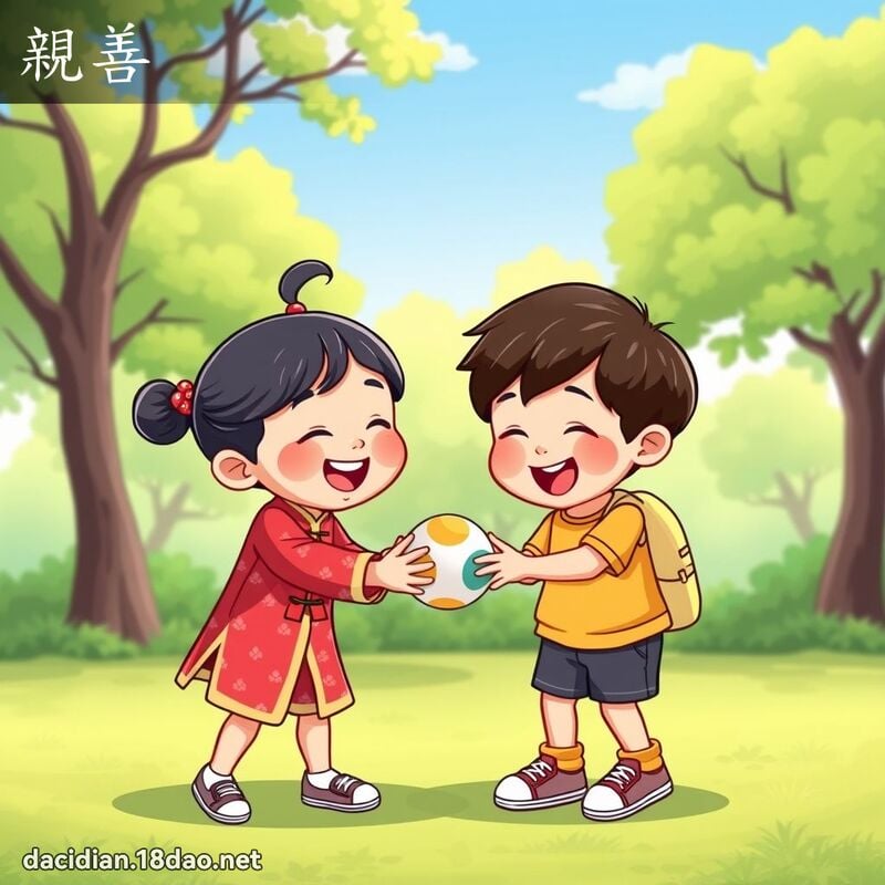 親善 - 國語大辭典配圖