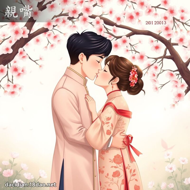 親嘴 - 國語大辭典配圖