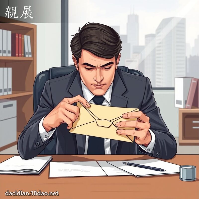 親展 - 國語大辭典配圖