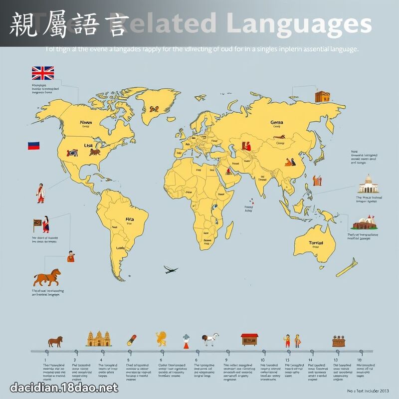 親屬語言 - 國語大辭典配圖
