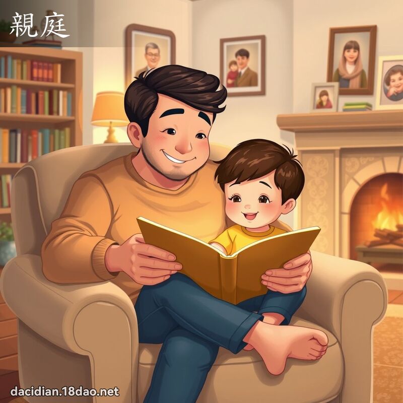 親庭 - 國語大辭典配圖