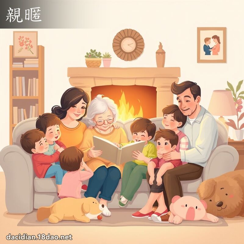 親暱 - 國語大辭典配圖