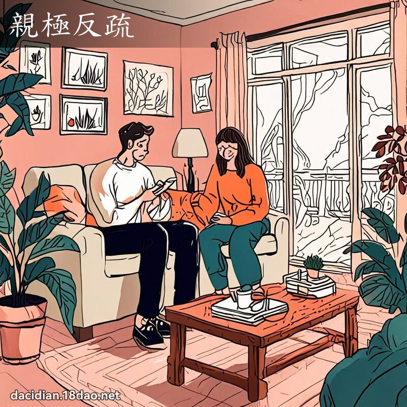 親極反疏 - 國語大辭典配圖