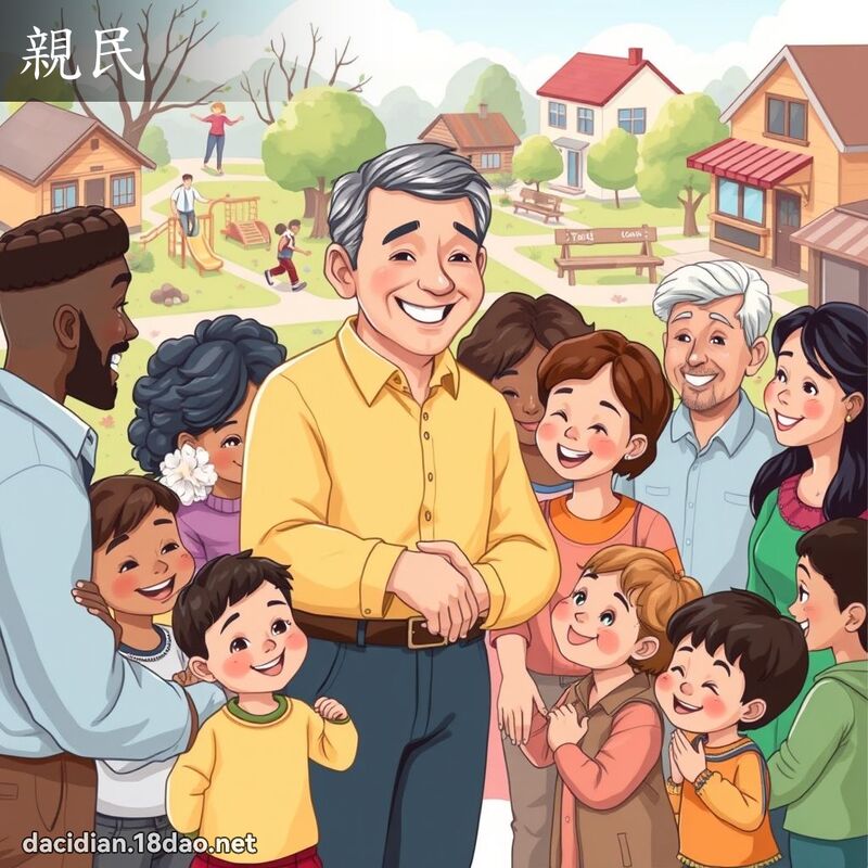 亲民 - 国语大辞典配图