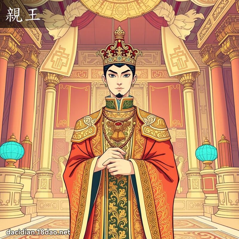 親王 - 國語大辭典配圖