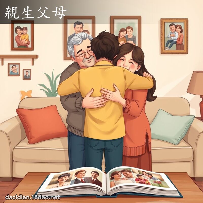 親生父母 - 國語大辭典配圖